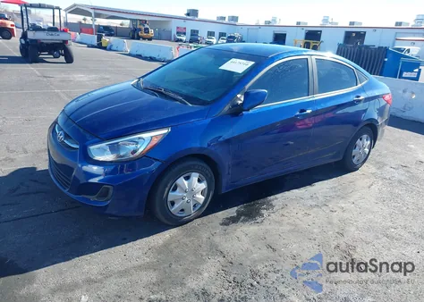 2016 Hyundai Accent Se z USA, uszkodzony, nr VIN KMHCT4AE4GU105497
